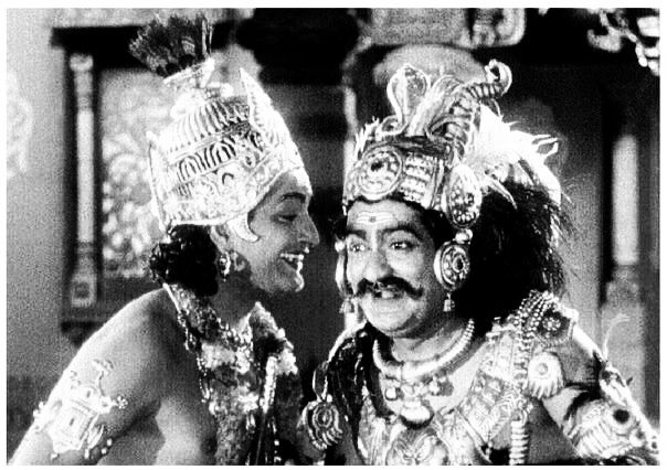Reference image of Gatotkacha's crown from the Telugu film Mayabazar.